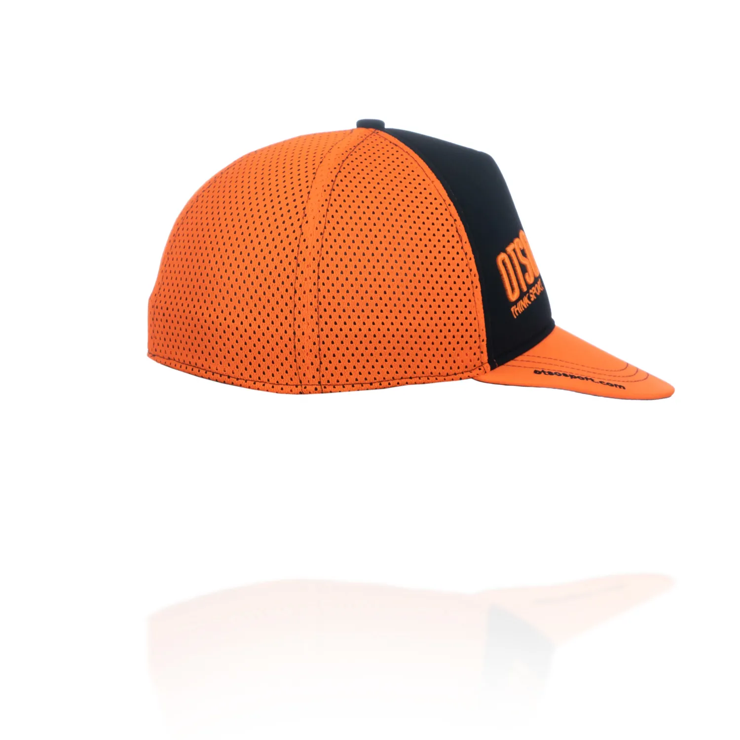 Cheap OTSO Gorra snapback - Black & Fluo Orange