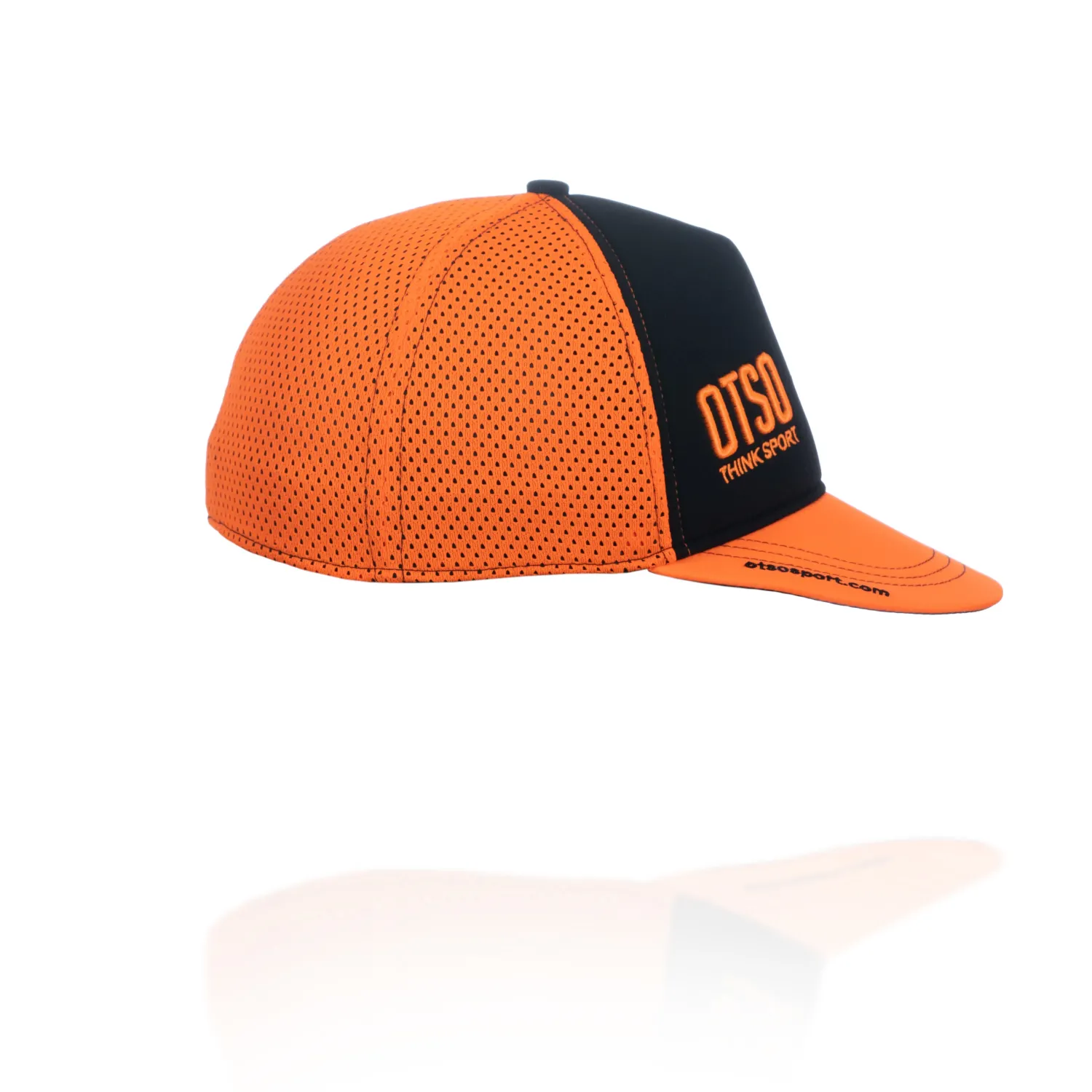 Cheap OTSO Gorra snapback - Black & Fluo Orange