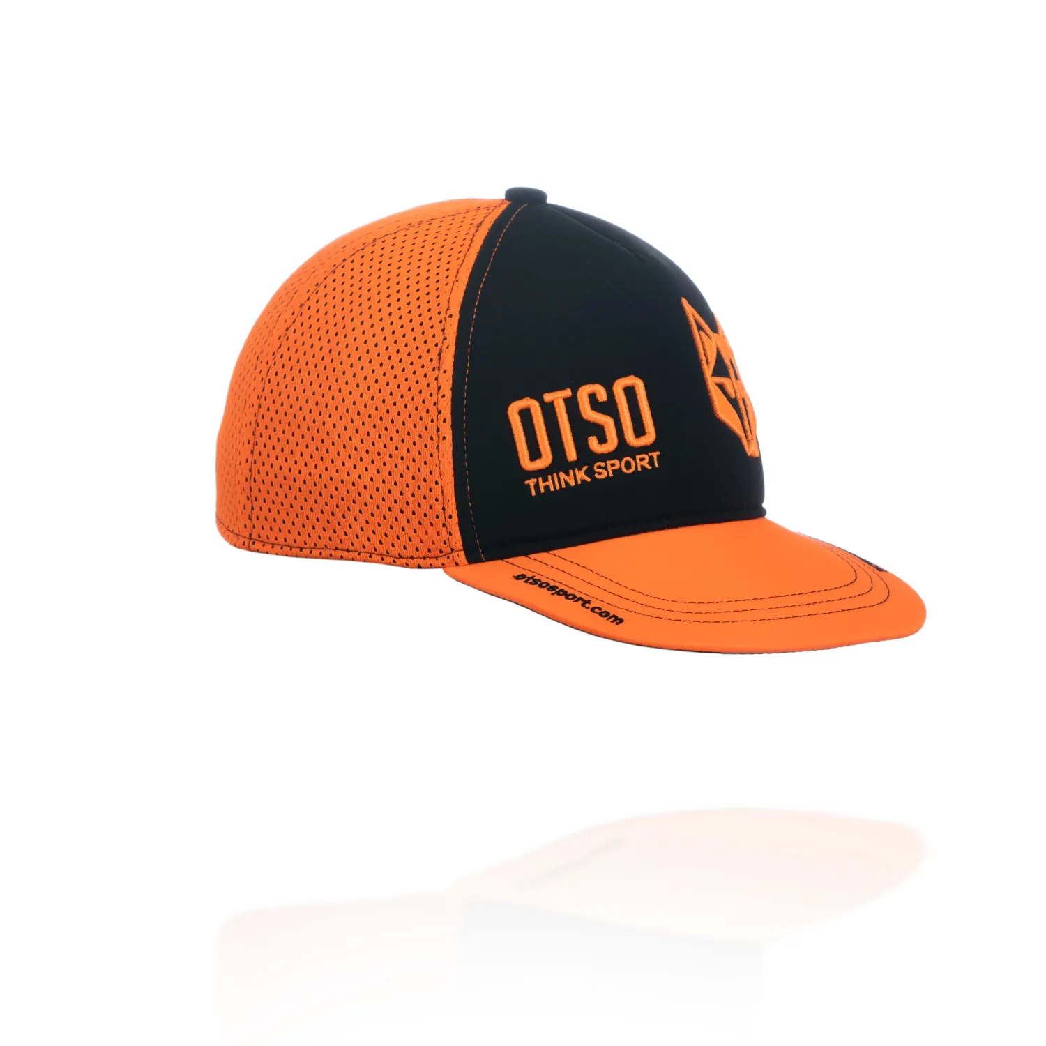 Cheap OTSO Gorra snapback - Black & Fluo Orange