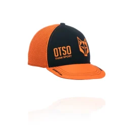 Cheap OTSO Gorra snapback - Black & Fluo Orange