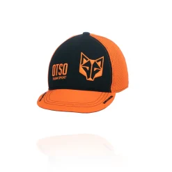 Cheap OTSO Gorra snapback - Black & Fluo Orange
