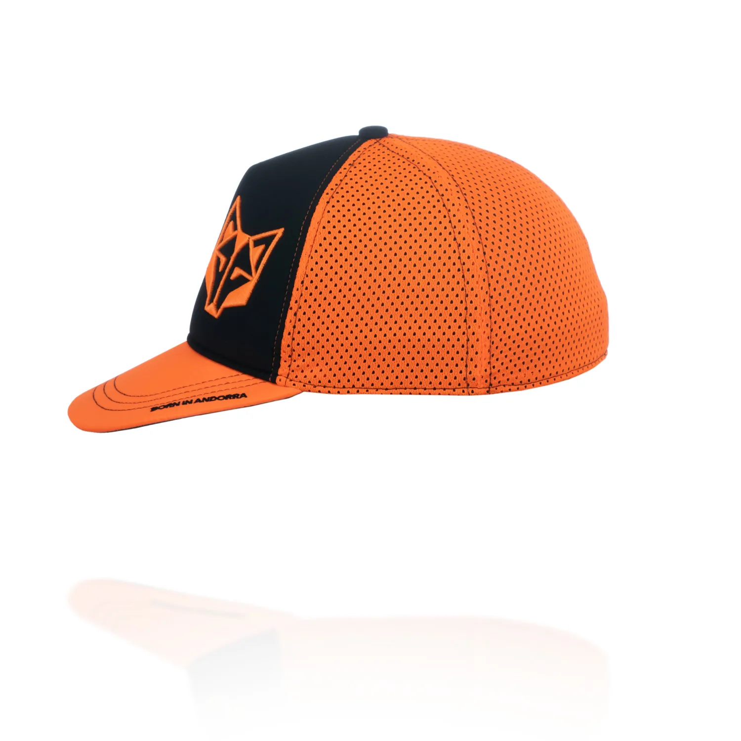 Cheap OTSO Gorra snapback - Black & Fluo Orange