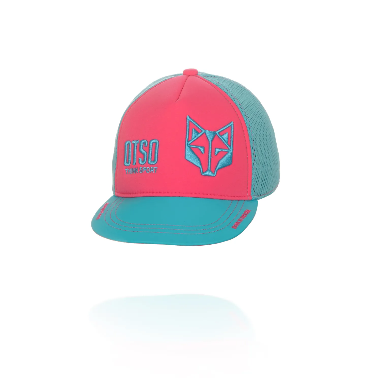 Hot OTSO Gorra snapback - Fluo Pink & Light Blue