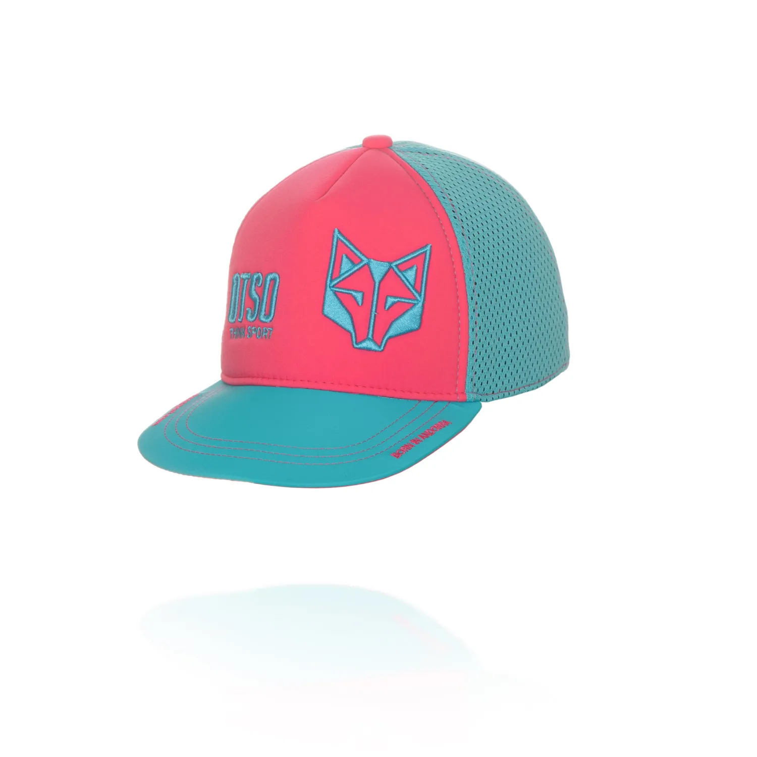 Hot OTSO Gorra snapback - Fluo Pink & Light Blue
