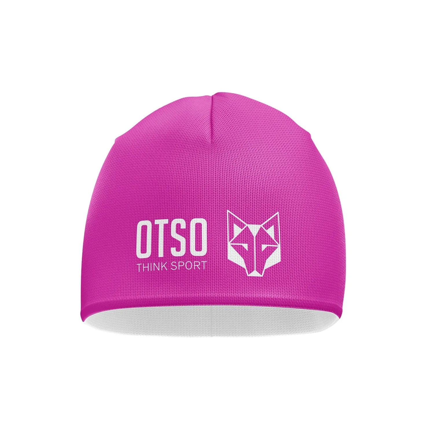 Hot OTSO Gorro - Fluo Pink & White