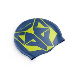Flash Sale OTSO Gorro de natación - Electric Blue & Fluo Yellow