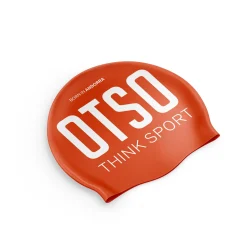 Best OTSO Gorro de natación - Fluo Orange & White