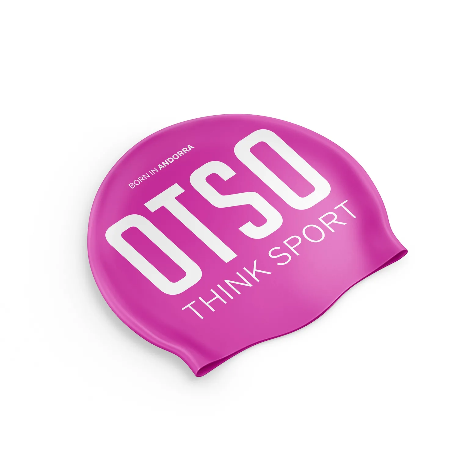 Flash Sale OTSO Gorro de natación - Fluo Pink & White