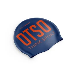 Outlet OTSO Gorro de natación - Navy Blue & Fluo Orange