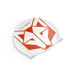 Discount OTSO Gorro de natación - White & Fluo Orange