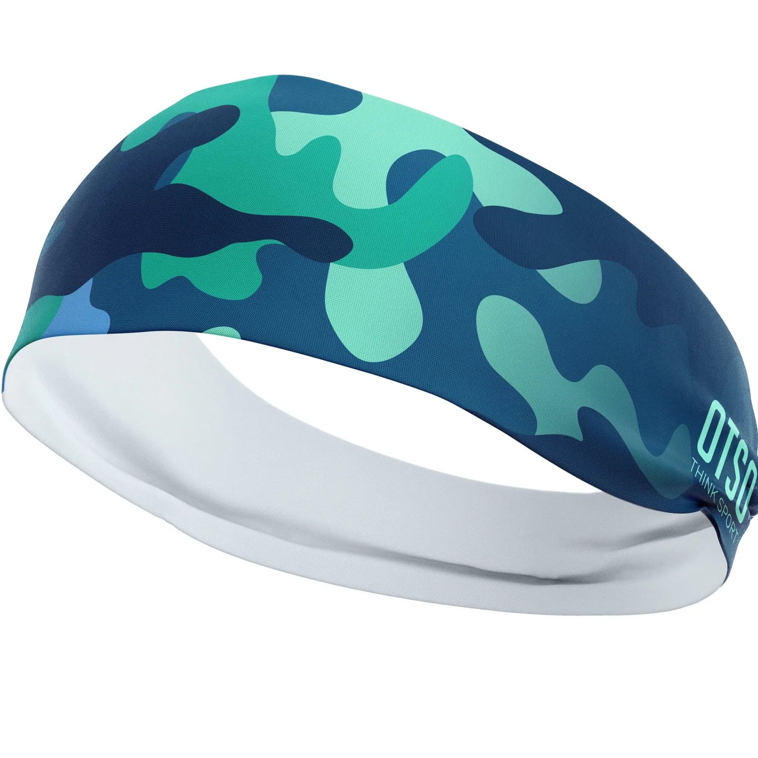 Best OTSO Headband Camo Blue -