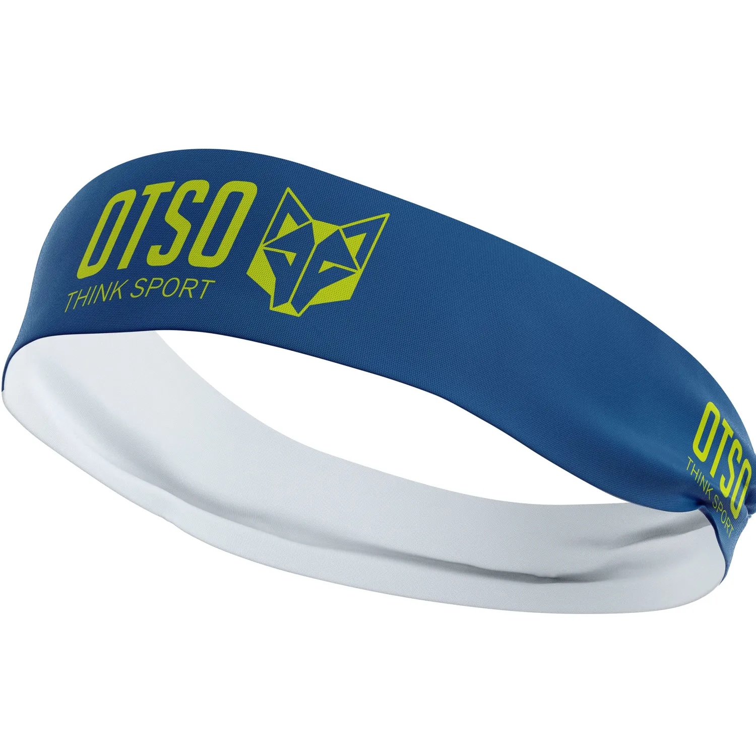 Shop OTSO Headband Electric Blue / Fluo Yellow -