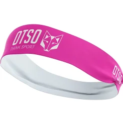 Sale OTSO Headband Fluo Pink / White -