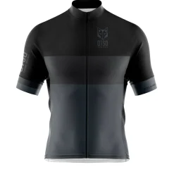 Best Sale OTSO Maillot de ciclismo manga corta hombre - Black