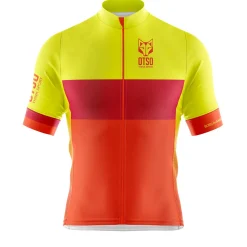 Best OTSO Maillot de ciclismo manga corta hombre - Foc