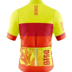 Best OTSO Maillot de ciclismo manga corta hombre - Foc