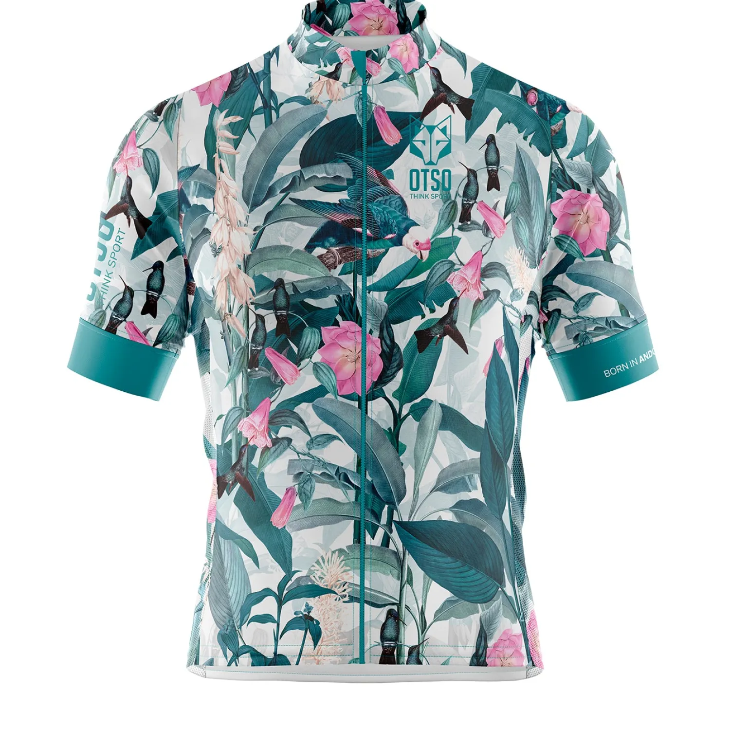 Flash Sale OTSO Maillot de ciclismo manga corta hombre - Garden