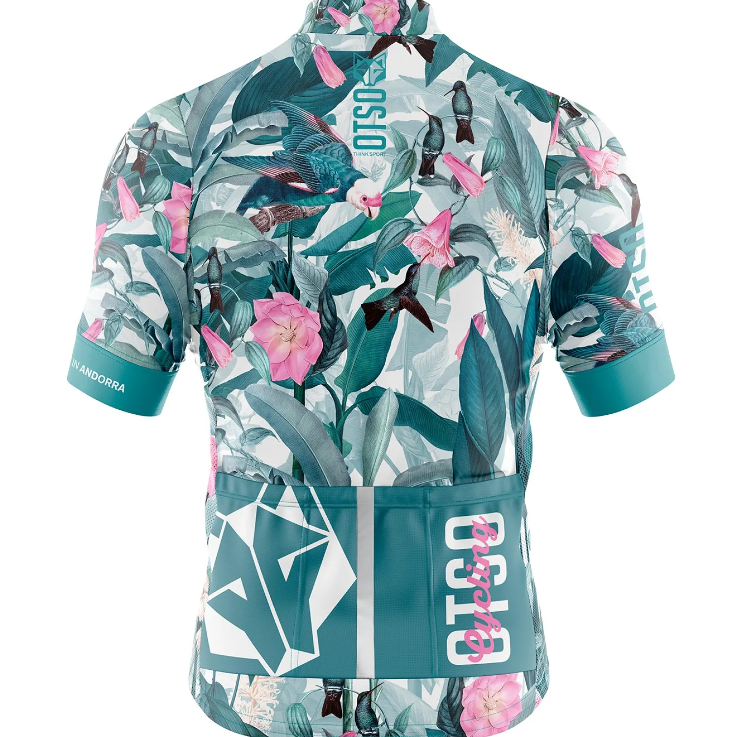 Flash Sale OTSO Maillot de ciclismo manga corta hombre - Garden