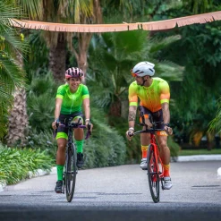 Best OTSO Maillot de ciclismo manga corta hombre - Fluo Orange (Outlet)