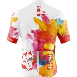 Cheap OTSO Maillot de ciclismo manga corta mujer - Colors