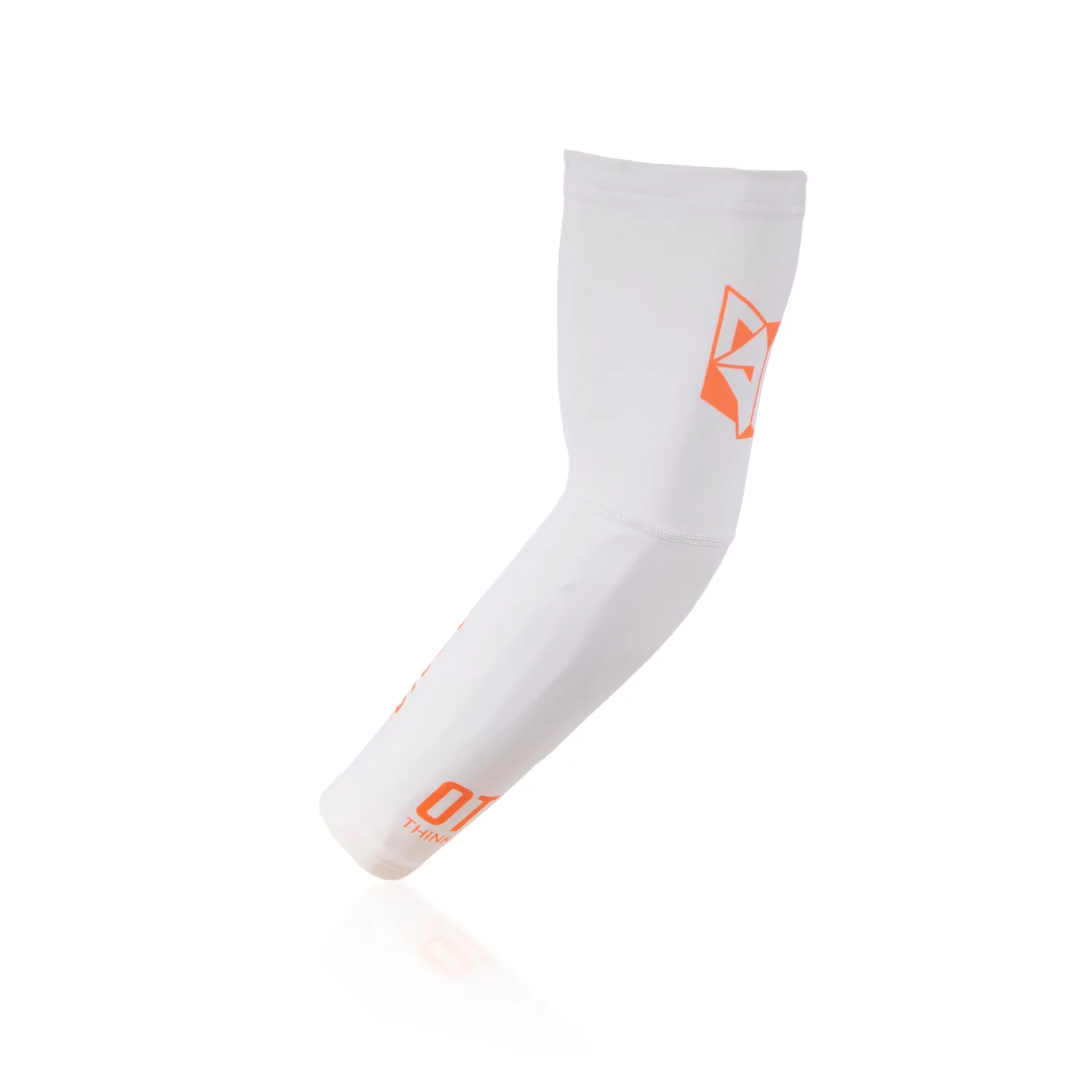 Hot OTSO Manguitos - White & Fluo Orange