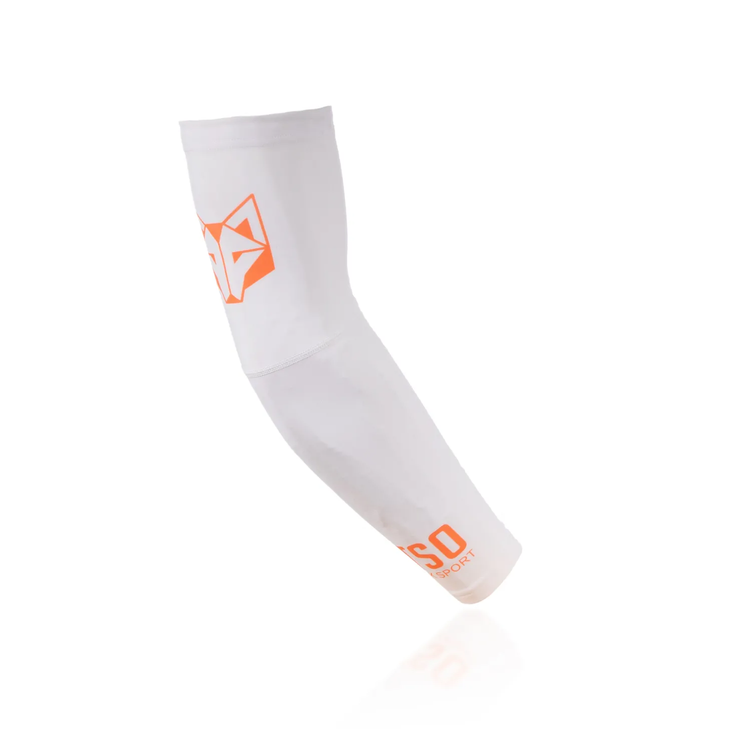 Hot OTSO Manguitos - White & Fluo Orange