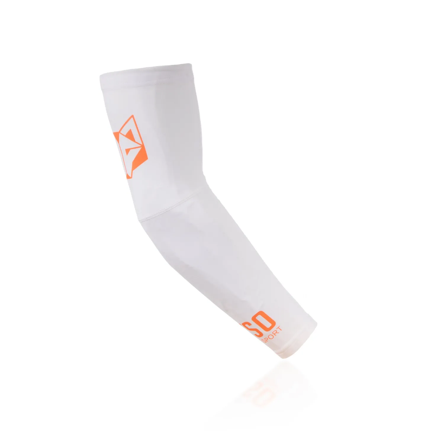 Hot OTSO Manguitos - White & Fluo Orange