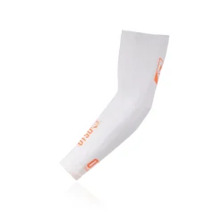 Hot OTSO Manguitos - White & Fluo Orange