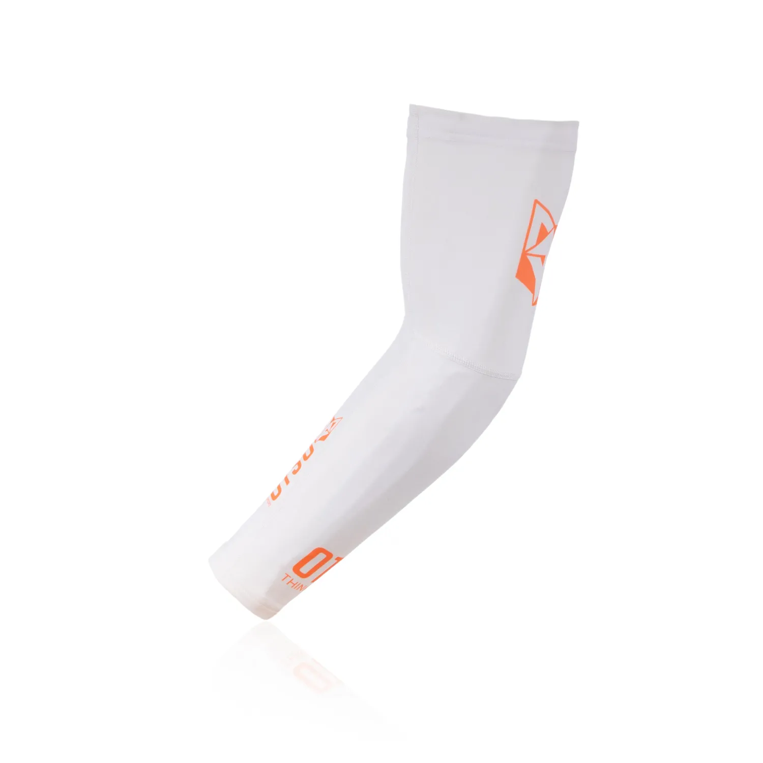 Hot OTSO Manguitos - White & Fluo Orange