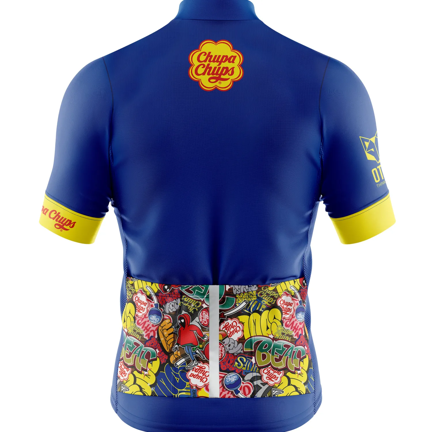 Outlet OTSO MEN'S SHORT SLEEVE CYCLING JERSEY CHUPA CHUPS GRAFFITI -