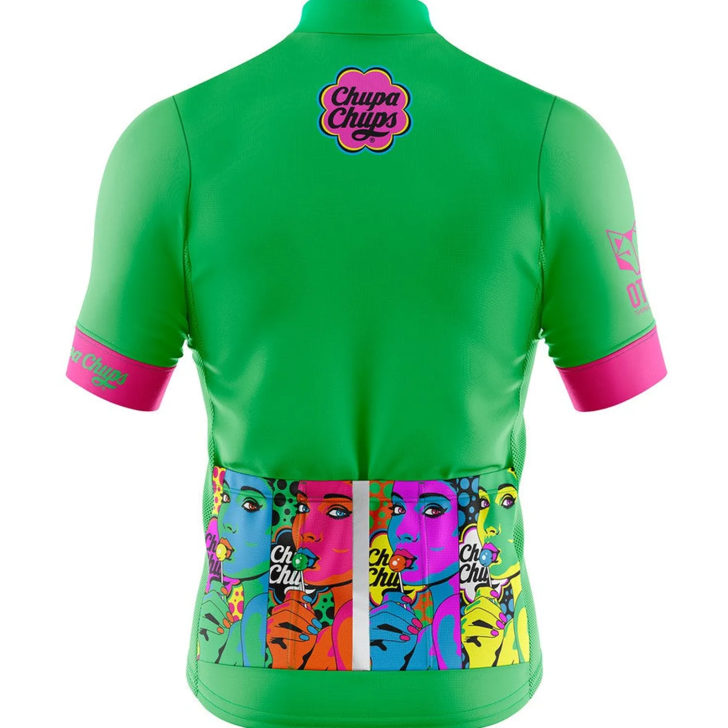 Outlet OTSO MEN'S SHORT SLEEVE CYCLING JERSEY CHUPA CHUPS WARHOOL -