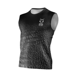 Sale OTSO Men's Singlet Black Snake -