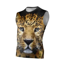 Shop OTSO Men's Singlet Leopard -