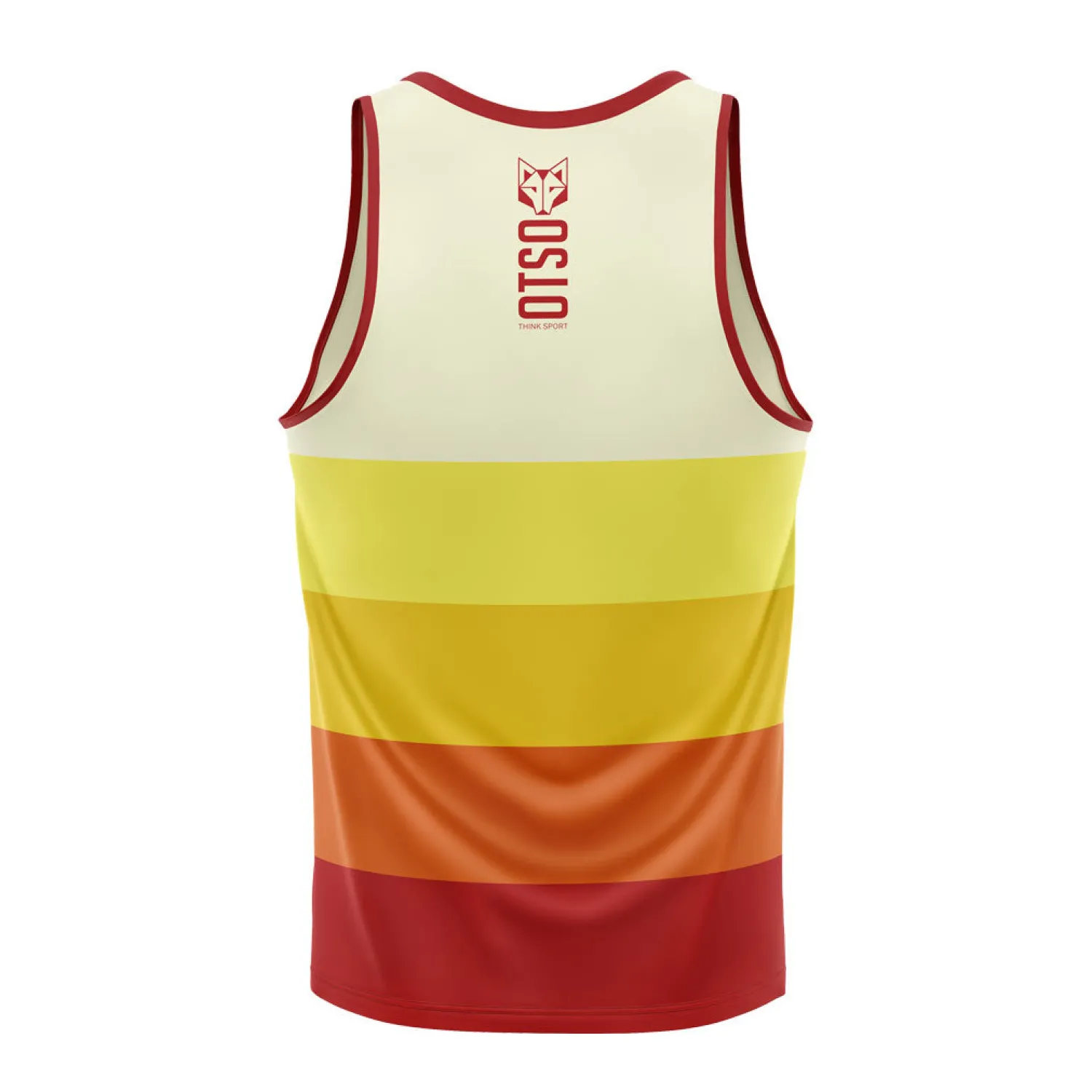 Shop OTSO Men's Singlet Orange -