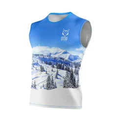 Hot OTSO Men's Singlet Snow Forest -