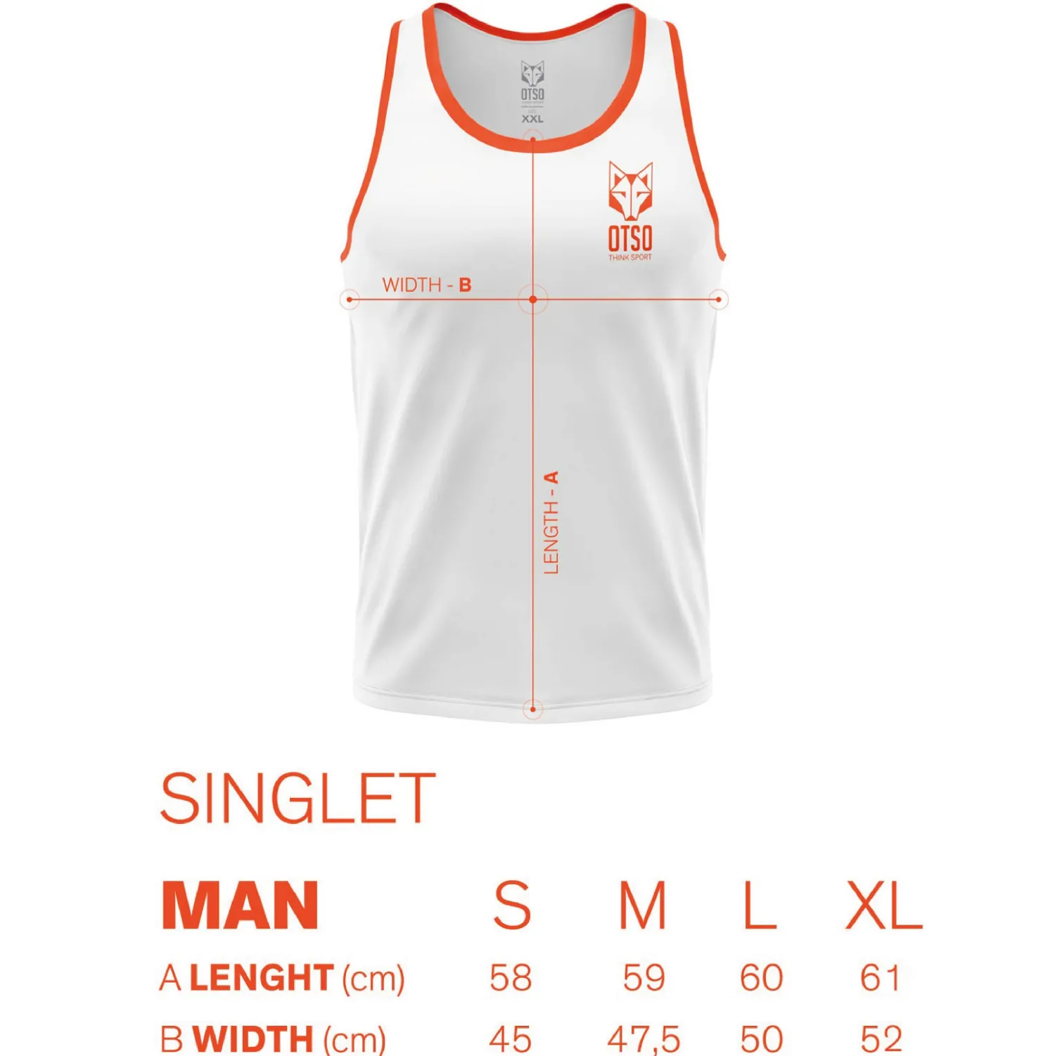 Flash Sale OTSO Men's Singlet Wolf -