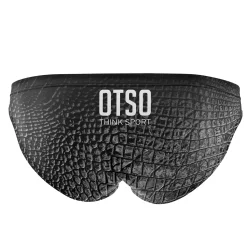 Cheap OTSO Men's Swimsuit Black Snake -