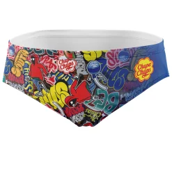 Cheap OTSO Men's Swimsuit Chupa Chups Graffiti -