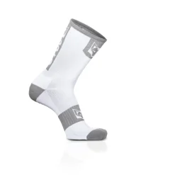 Shop OTSO Calcetines de Ciclismo Altos - Blanco y Gris