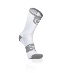 Shop OTSO Calcetines de Ciclismo Altos - Blanco y Gris