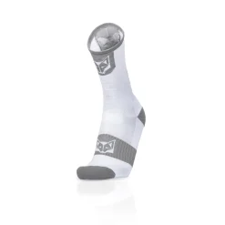 Shop OTSO Calcetines de Ciclismo Altos - Blanco y Gris