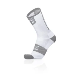 Shop OTSO Calcetines de Ciclismo Altos - Blanco y Gris