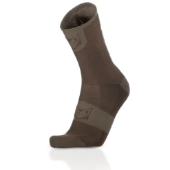 Cheap OTSO Calcetines de Ciclismo Altos - Marrón Café