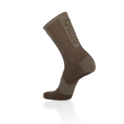Cheap OTSO Calcetines de Ciclismo Altos - Marrón Café