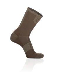 Cheap OTSO Calcetines de Ciclismo Altos - Marrón Café