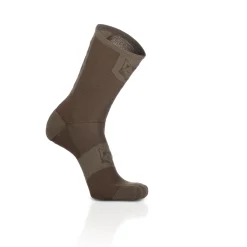 Cheap OTSO Calcetines de Ciclismo Altos - Marrón Café