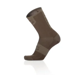 Cheap OTSO Calcetines de Ciclismo Altos - Marrón Café