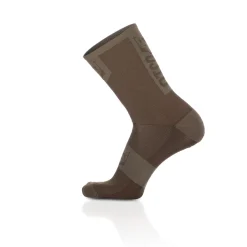 Cheap OTSO Calcetines de Ciclismo Altos - Marrón Café