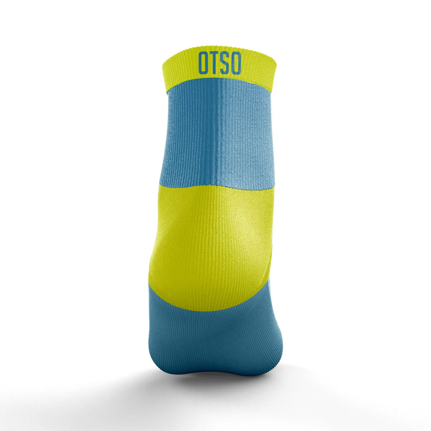 Store OTSO Calcetines Running Bajos - Azul y Amarillo