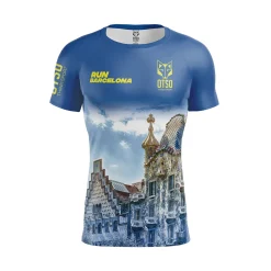 Cheap OTSO Camiseta Técnica Running Hombre Manga Corta - Run Barcelona